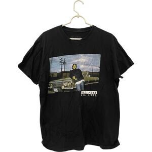 Ice Cube Graphic Print T Shirt Mens Size XL Black Short Sleeve Crew Neck
